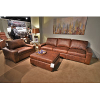 Newra Oversized (Deep Seating) Leather Sofa or Set