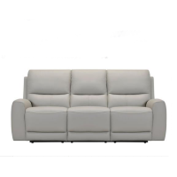 Nira Triple Power Reclining Leather Sofa or Set With Power Headrest And Power Lumbar