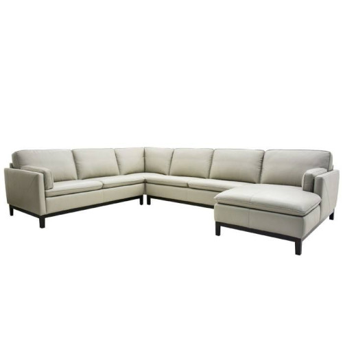 Nolia Leather Sectional
