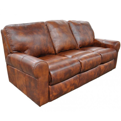 Carefree Reclining Leather Sofa or Set - Available with Power Recline | Power Lumbar
