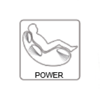 Trielle Power Reclining Leather Sectional with Power Headrest