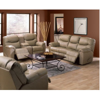 Stara Reclining Leather Sofa With Or Without Power