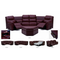 Palliser Regent Reclining Leather Sectional