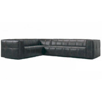 Rinna Leather Sectional