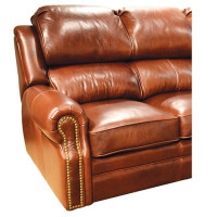 Sanra Reclining Leather Sofa or Set - Available with Power Recline | Power Lumbar