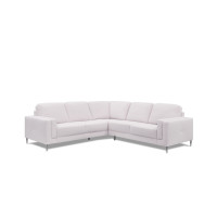 Sannelle Leather Sectional