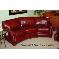 Omnia Savannah Leather Sofa or Set | Leather Sectional
