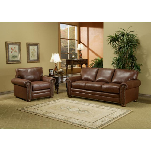Omnia Savannah Leather Sofa or Set | Leather Sectional