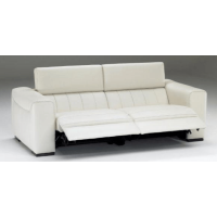 Natuzzi Editions B790 Forza Leather Sofa or Set | Adjustable Headrest
