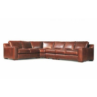 Sicelle Leather Sectional