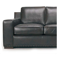 Sicelle Leather Sectional