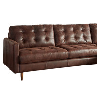 Sola Leather Sectional