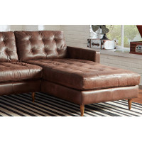 Sola Leather Sectional