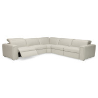 Palliser Titan Power Reclining Leather Sectional