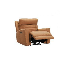 Trielle Power Reclining Leather Sectional with Power Headrest