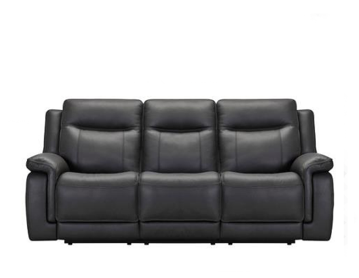 Bayce Power Reclining Leather Sofa or Set with Power Headrests Power Lumbar