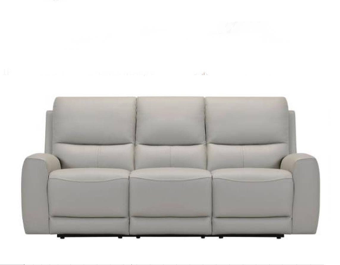 Nira Triple Power Reclining Leather Sofa or Set With Power Headrest And Power Lumbar