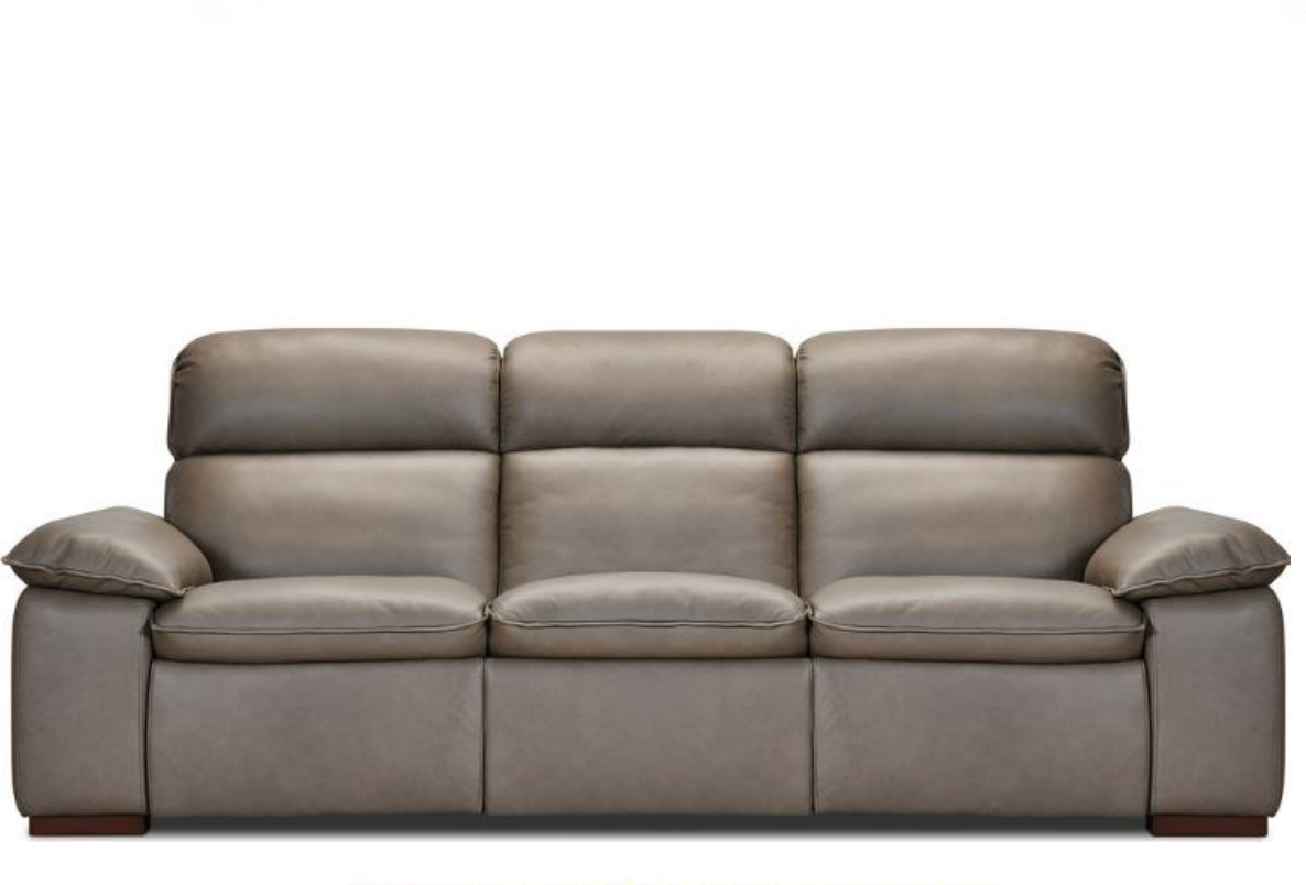 Palma Power Reclining Leather Sofa or Set With Power Headrests