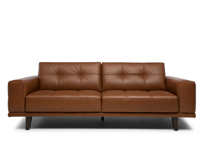 Natuzzi Editions C301 Toledo Stationary Leather Sofa or Set