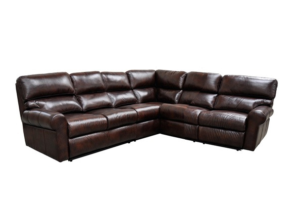 Havena Reclining Leather Sectional - Available with Power Recline | Power Lumbar