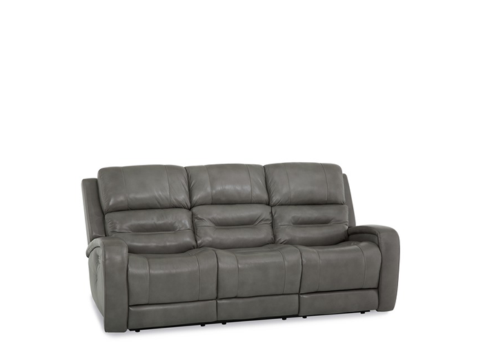 Adria Power Reclining Leather Sofa or Set - Available With Power Tilt Headrest | Power Lumbar