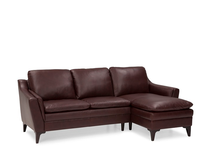 Silra Leather Sectional