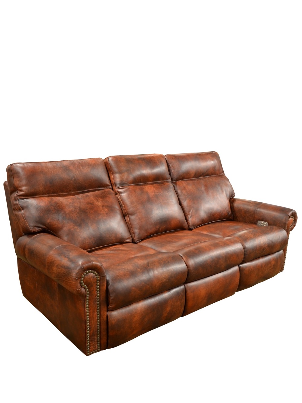 Chipley Reclining Leather Sofa or Set - Available With Power Recline | Power Tilt Headrest | Power Lumbar