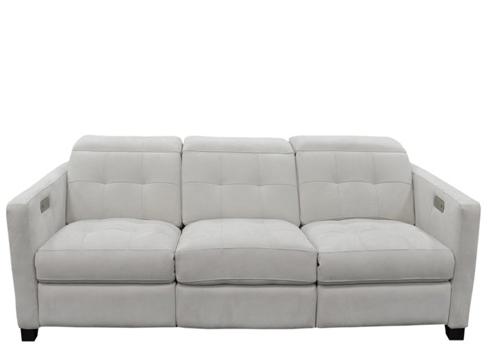 Maris Power Reclining Leather Sofa or Set with Power Adjustable Headrest