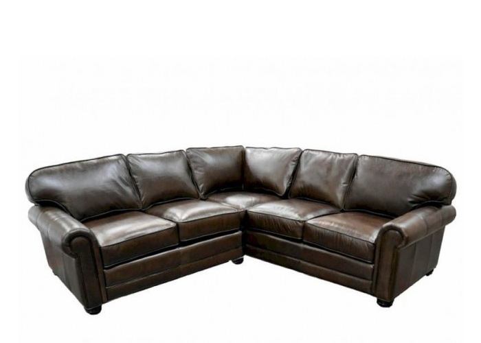 Auria Leather Sectional