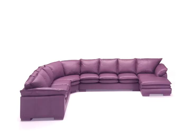 Boardwalk Leather Sectional