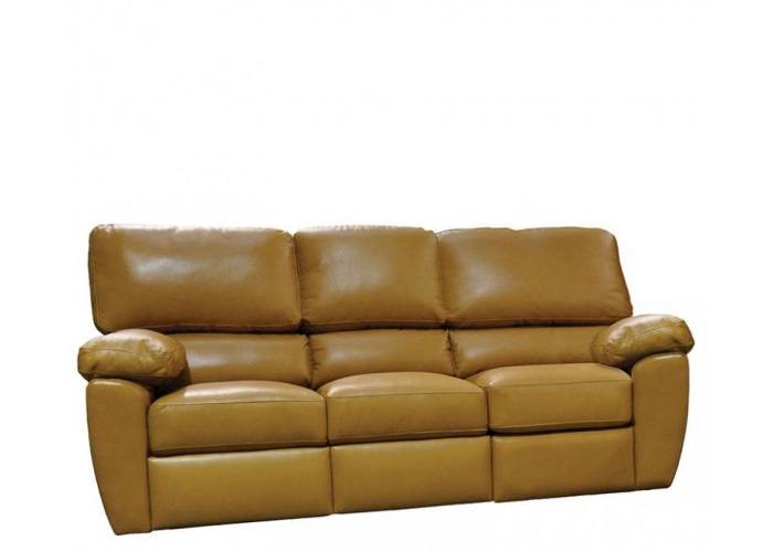 Calla Reclining Leather Sofa or Set - Available with Power Recline | Power Lumbar