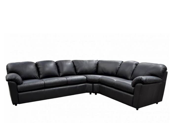 Callen Leather Sectional