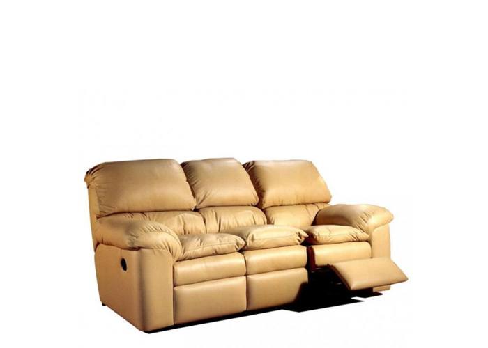 Dario Reclining Leather Sofa or Set - Available with Power Recline | Power Lumbar
