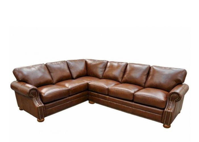 Granea Leather Sectional