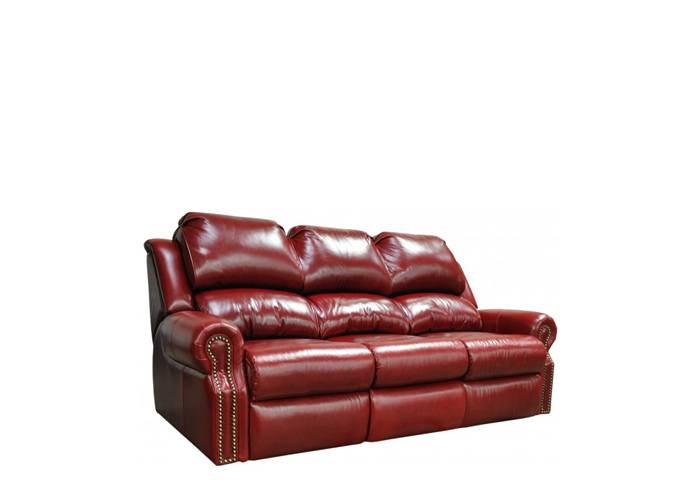 Sanibel Reclining Leather Sofa or Set - Available with Power Recline | Power Lumbar