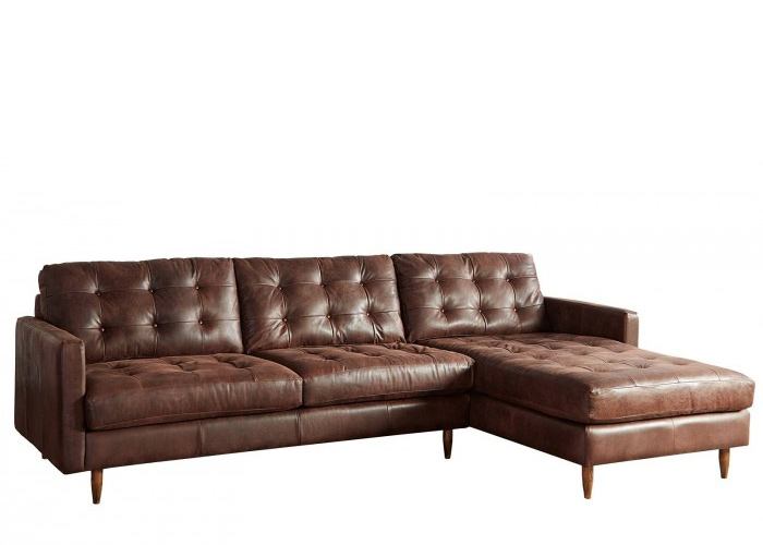 Sola Leather Sectional