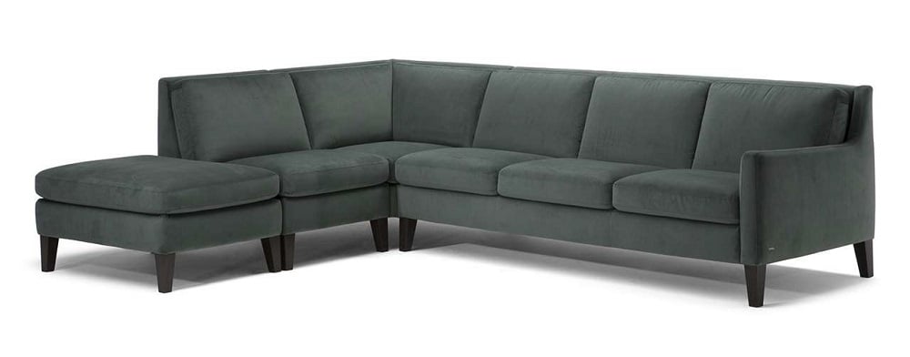 Natuzzi Editions C009 Quiete Leather Sectional | Option 2