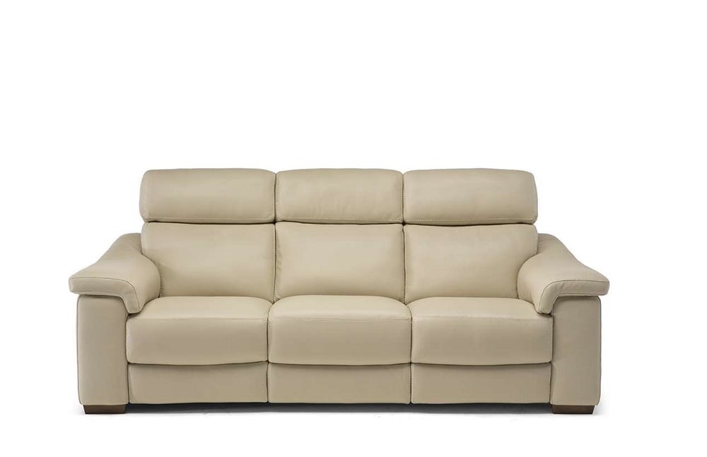 Natuzzi Editions C115 Giulivo Power Reclining Leather Sofa or Set | Power Headrest