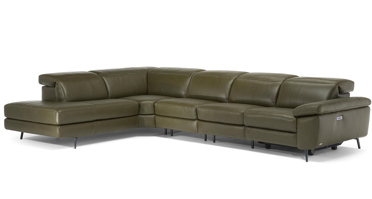 Natuzzi Editions C217 Coro Leather Sectional