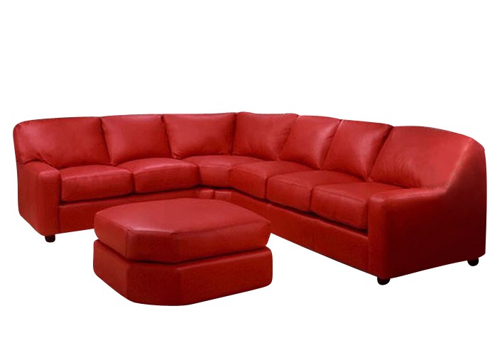 Omnia Albany Leather Sectional