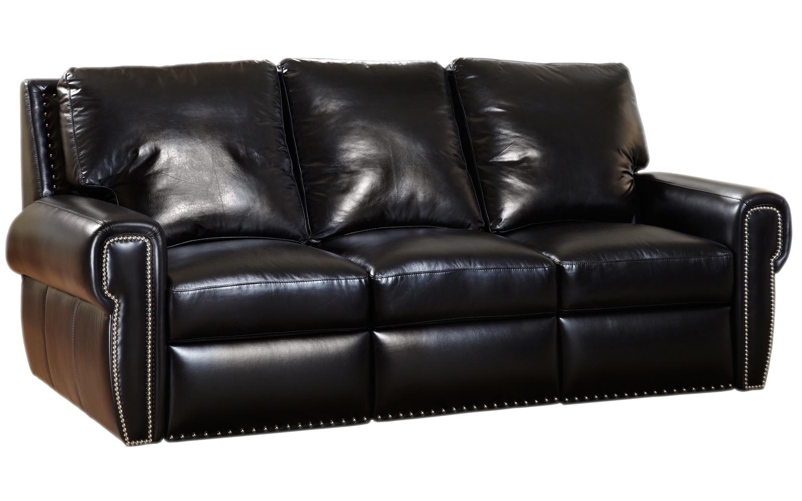 Omnia Dakota Reclining Leather Sofa or Set | Reclining Leather Sectional