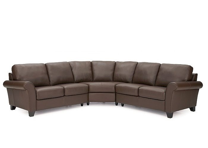 Mira Key Leather Sectional