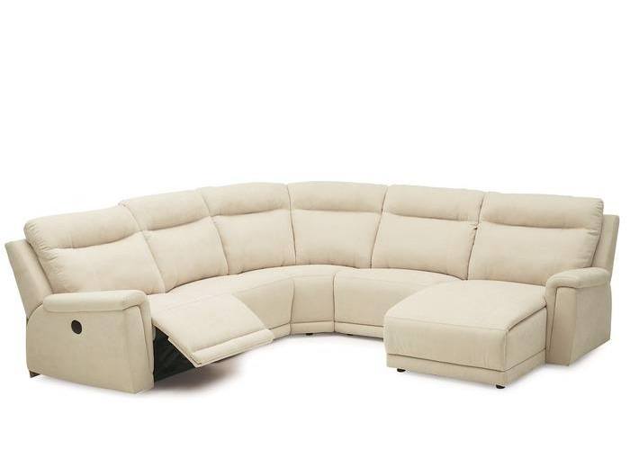 Soletta Reclining Leather Sectional