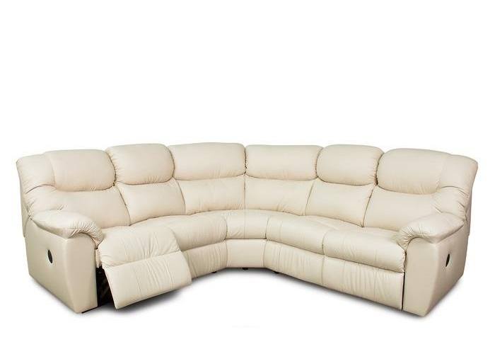Stara Reclining Leather Sectional