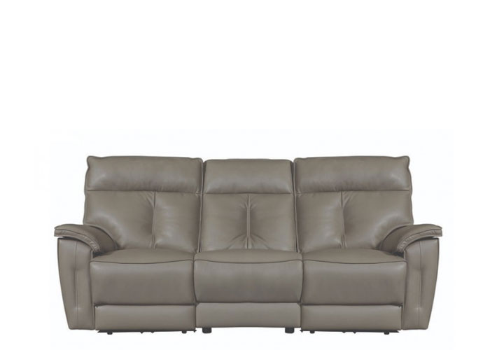 Coasta Power Reclining Leather Sofa or Set - Available With Power Tilt Headrest | Power Lumbar