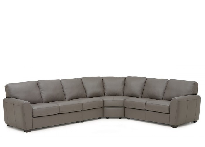 Palliser Connecticut Leather Sectional