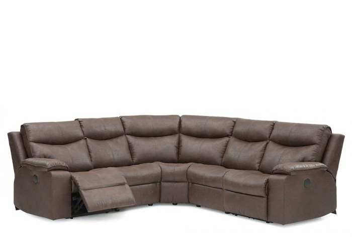 Palliser Providence Reclining Leather Sectional