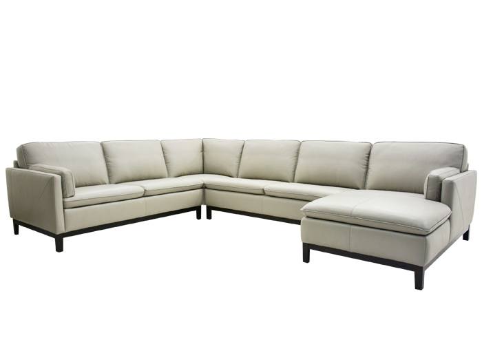 Nolia Leather Sectional