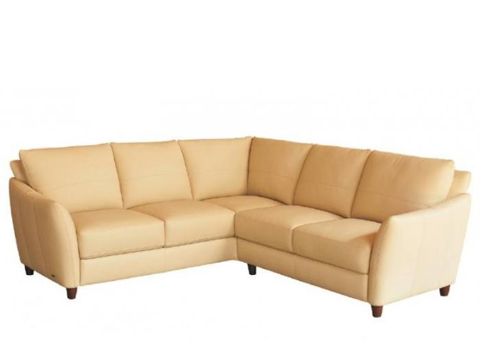 Monda Leather Sectional