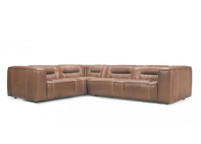 Perra Leather Sectional